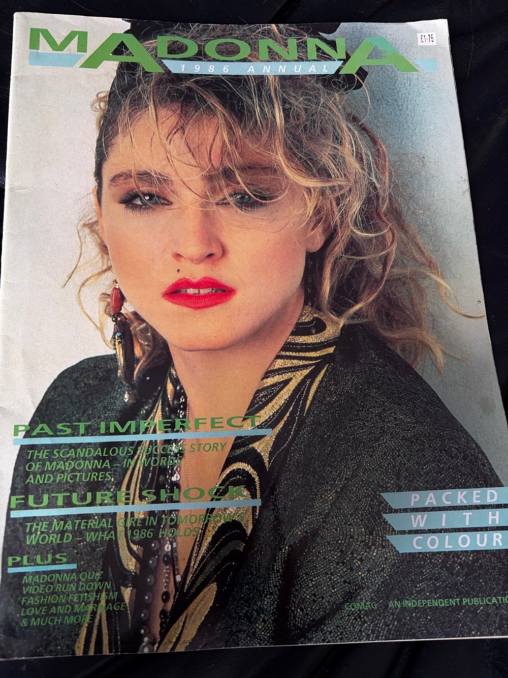"Madonna 1986 Annual" magazine, a UK publication 1985